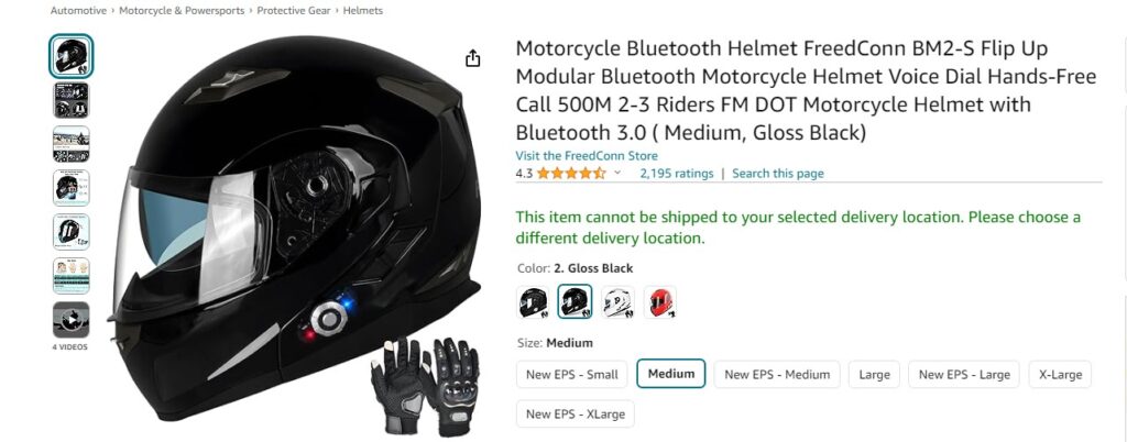 Best Motorcycle Helmet with Bluetooth Speakers 2024