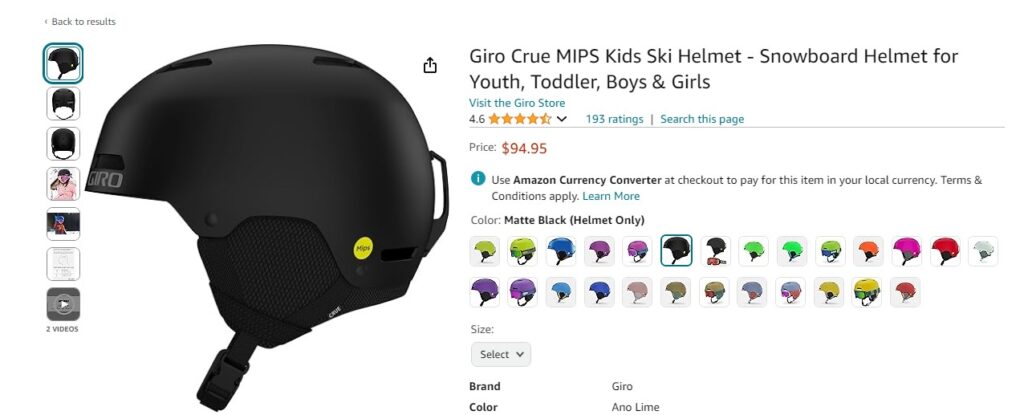  best children's ski helmets